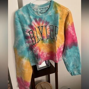 Multicolour Crop Sweatshirt